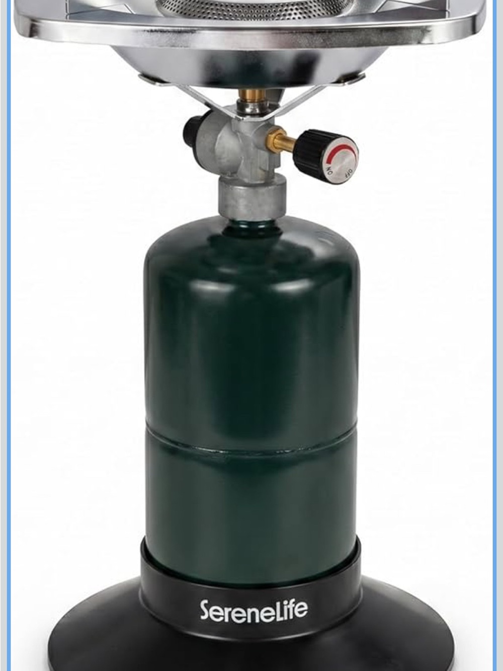Portable Propane Camping Stove 10,000 BTU Single Burner